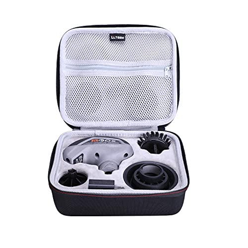 LTGEM EVA Hard Case Compatible with Dremel Versa Cleaning Tool- Grout Brush- Bathroom Shower Scrub- Kitchen & Bathtub Cleaner - Travel - Protective Carrying Storage Bag