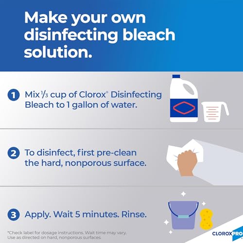 Clorox® Ultra Germicidal Bleach, 121 Oz, Case Of 3