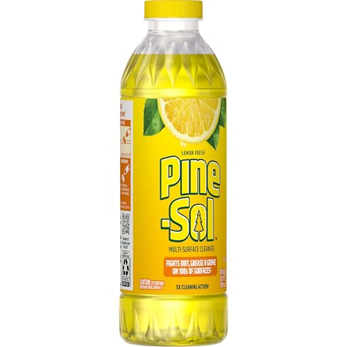 Pine-Sol Multi-Surface Cleaner, Lemon Fresh, 24 Fluid Ounces (Package May Vary)