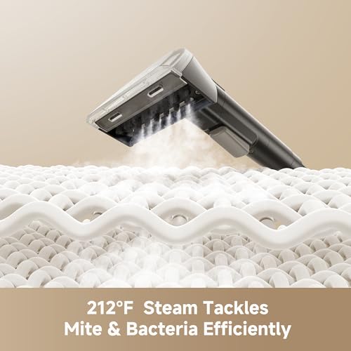 DREAME N20 Steam Carpet Cleaner Machine with Steam & Hot Water Wash, Portable Upholstery Cleaner with Self Cleaning, 17Kpa Suction, Perfect for Pet, Car, Auto, Carpet, Rug, Auto-Mix Solution