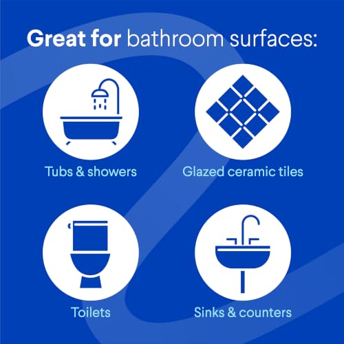 Clorox Disinfecting All-Purpose Cleaner 32 Oz and Bathroom Cleaner, Household Essentials, 30 Oz, Pack of 3