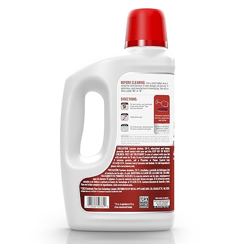 Hoover Oxy Carpet Cleaner Solution, 50 oz., Ocean Breeze Scent, Deep Cleaning Carpet Shampoo Solution, Removes Tough Colored Stains from Carpet and Upholstery, Pair with Hoover Carpet Cleaner Machine