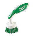 Libman White & Green Polymer 8 in. Ergonomic Rubber Grip Dish Brush - 1 Each
