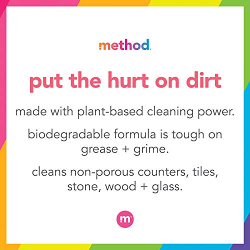 Method All-Purpose Cleaner Spray, French Lavender, Perfect for Most Counters, Tiles and More, 28 Fl Oz (Pack of 2)