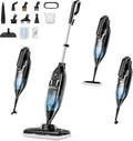 Seyomi Steam Mop, 12-in-1 Powerful Handheld Steam Cleaner Detachable Steam Mops for Floor Cleaning, 565ML Removable Tank, 23FT Power Cable, MultiPurpose Steamer for Hardwood, Tile, Grout, Furniture