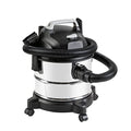 Amazon Basics Wet Dry Shop Vacuum Cleaner, 4 Gallon, 3 HP Stainless Steel, Grey/Black