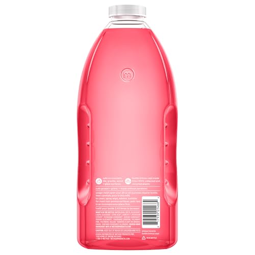 method All-Purpose Cleaner Refill, Pink Grapefruit - Cuts Grease & Grime on Counters, Glass, Sealed Wood & Floors, for Kitchen & Bathroom, 68 fl oz