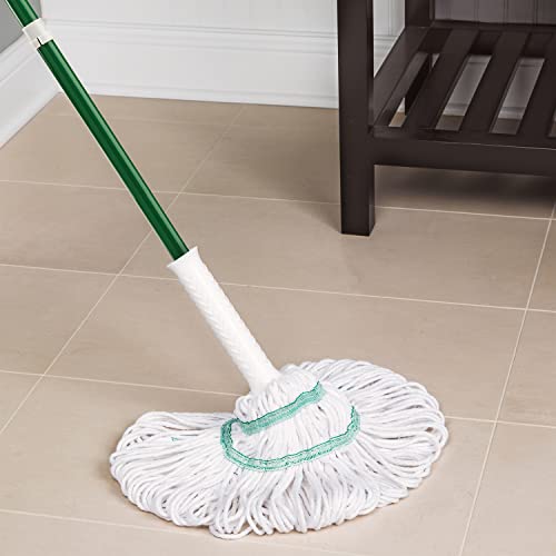 Libman Tornado Mop Refill, Direct Replacement Head for Libman Self Wringing Twist Mop, Cotton, Machine Washable, 3 Pack