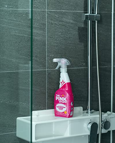 Stardrops - The Pink Stuff - Miracle Cleaning Ultimate Bundle – Paste, Multi-Purpose Spray, Bathroom Foam Spray, and Cream Cleaner – Ideal for Kitchens, Bathrooms, Outdoors, and More