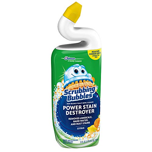 Scrubbing Bubbles Extra Power Toilet Bowl Cleaner, Citrus, 1 Squeeze Bottle, 24 oz