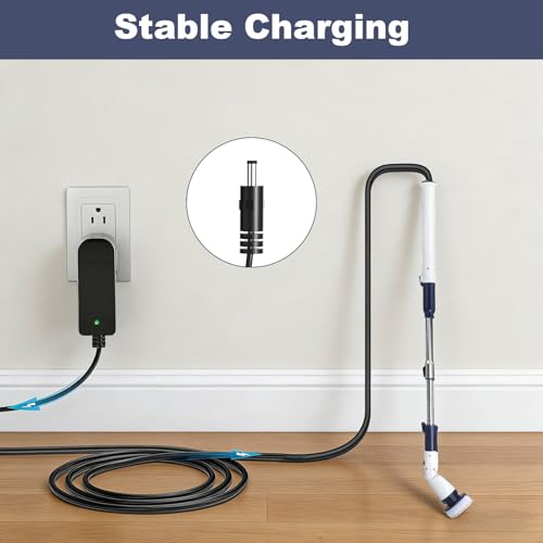 8.4V Charger for Casabella Spin Scrubber Compatible with Casabella 8501010 Spin Scrubber 7.4V 2000mAh Battery Charger Power Adapter Supply Cord