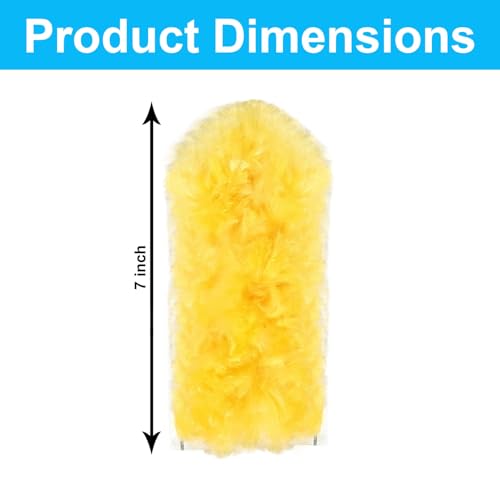 20 Pack Heavy Duty Duster Refills for Swiffer, Multi-Surface 360° Disposable Dusters Kit for Cleaning Dusting Electronics Furniture Blind Ceiling Fan (Handle is Not Included)