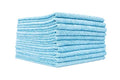 The Rag Company - Edgeless 300 - Microfiber Detailing Towels, Perfect for Removing Polishes, Sealants, and Glaze; Great for Interior Cleaning and Dirty Jobs; 300GSM, 16in x 16in, Light Blue (10-Pack)