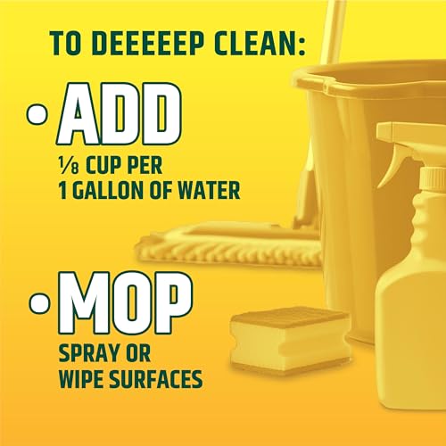 Pine-Sol Multi-Surface Cleaner, Lemon Fresh, 24 Fluid Ounces (Package May Vary)