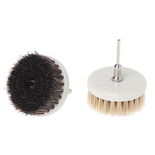MEELYHOME 60mm Drill Powered Scrub Heavy Duty Cleaning Brush With Stiff Bristles Tools Tools Box Storage