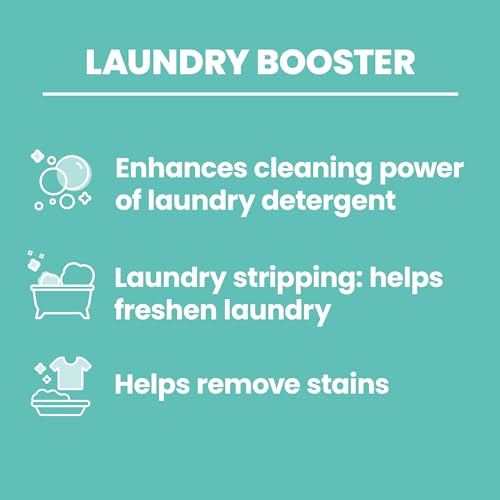 20 MULE TEAM Borax Powder, 65 Ounce, 4 Count, All Natural Laundry Booster & Multi-Purpose Household Cleaner for Kitchen and Bathroom, Stain & Odor Fighter, Helps Deodorize & Freshen