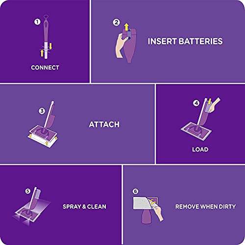 Swiffer Wetjet Hardwood Floor Mopping and Cleaning Solution Refills, All Purpose Cleaning Product, Open Window Fresh Scent, 1.25 Liter, 2 Pack (Packaging may vary)