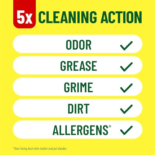 Pine-Sol Multi-Surface Cleaner, CloroxPro, 2x Concentrated Formula, All-Purpose Cleaner, Lemon Fresh, 60 Fluid Ounces Case of 6 Makes 360 Gallons Of Cleaning Solution