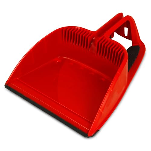 Libman 2125 Step-On Dust Pan with Molded Cleaning Teeth