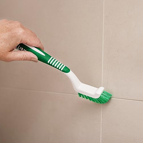 Libman 18 Tile and Grout Brush with Ergonomic Handle