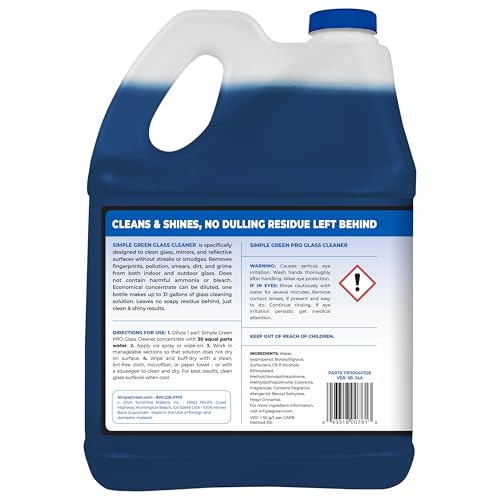Simple Green Pro Glass Cleaner 1 Gal