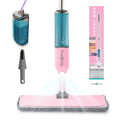 Heavy Duty Spray Mop for Floor Cleaning, Refillable Water Bottle, Use Any Cleaning Solution, Machine Washable Mop Pads, 360° Swivel Head