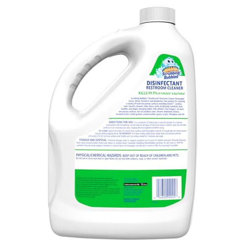 SC Johnson Professional Scrubbing Bubbles Disinfectant Restroom Cleaner, 128oz / Case Qty 4