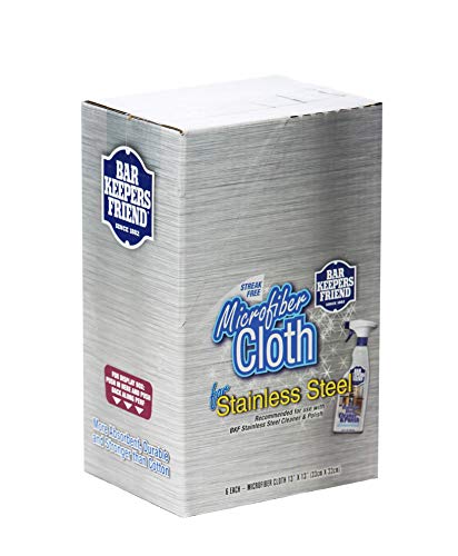 Bar Keepers Friend Sainless Steel Microfiber Cloth -1ct