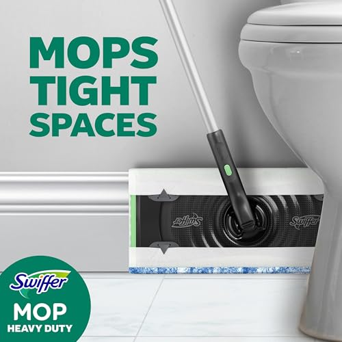 Swiffer Heavy Duty Mop Wet Multi-Surface Cloth Refills for Floor Mopping and Cleaning, Pet with Febreze Odor Defense, 32 count