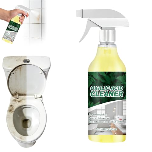 2026 Upgraded Oxalic Acid Cleaner Spray, New Stain Remover, Multi-purpose Tile Cleaner for Home, Porcelain Cleaner for Professionals (1)