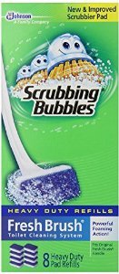 Scrubbing Bubbles Fresh Brush 3 in. W Plastic Fresh Brush Refill