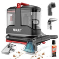 Portable Carpet & Upholstery Cleaner Machine - 15Kpa Deep Cleaning for Area Rugs, Pets, Couch & Car, Cleaning Machine with Dual Size BrushHead & Self-Cleaning System, Spot Cleaner for Stairs/Furniture