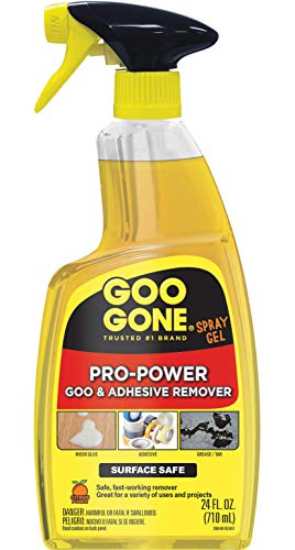 Goo Gone Pro-Power – Surface Safe, Great Cleaner, No Harsh Odors, No Sticky Residue, Can be used on tools and machinery, 24 fl oz