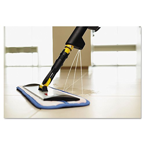 Rubbermaid Commercial 1835528 Products Pulse Microfiber Floor Cleaning System, Handle with Single-Sided Mop Frame, Yellow