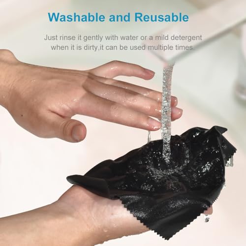 8 PCS Eyeglass Microfiber Cleaning Cloth for Glasses, 6 x7 in Cleaner