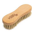 KONEX Nylon Fiber Economy Utility Cleaning Hand Brush | Heavy Duty Hand-Held Scrub Brush Stiff Bristles | Wooden Body, Ideal Scrub Brushes for Cleaning (Peanut Shaped)