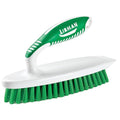 Libman Easy Grip Scrub Brush | Cleaning Brush | Bathroom Scrubber | Carpet Brush | Scrub Brushes for Cleaning | Scraper Edge | Mulit-Purpose Scrub Brush | Stiff Fibers | No-Slip Grip