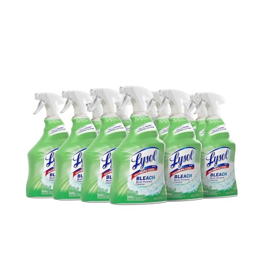Lysol All Purpose Cleaner Spray, White & Shine with Bleach, 32 Fl Oz