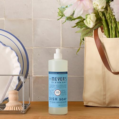MRS. MEYER'S CLEAN DAY Liquid Dish Soap, Rain Water, 16 fl. oz