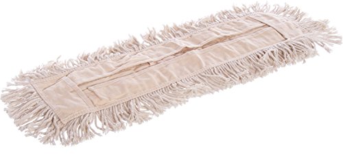 SPARTA Flo-Pac Dust Mop Tie Back for Cleaning, 24 X 5 Inches, Tan