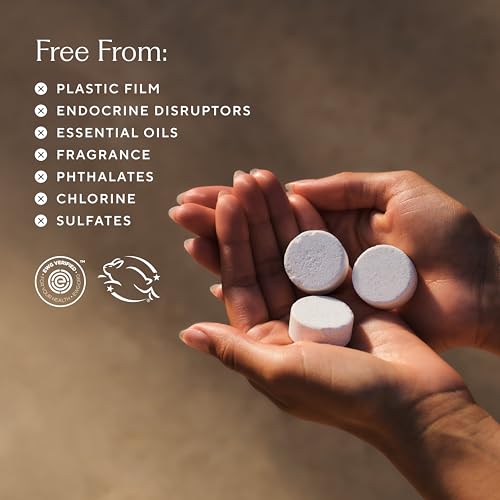 Branch Basics Dishwasher Tablets – 60 Ct | Plastic-Free, Fragrance-Free, Human-Safe, Dishwasher Pods Replacement | Delivers a Powerful Clean Without Harsh Chemicals