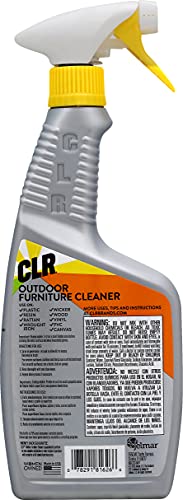 CLR Outdoor Furniture Cleaner, Cleans and Protects Outdoor Surfaces - Works on Fabric, Wood, Wicker, PVC, Plastic and More (26 oz (Pack of 2))