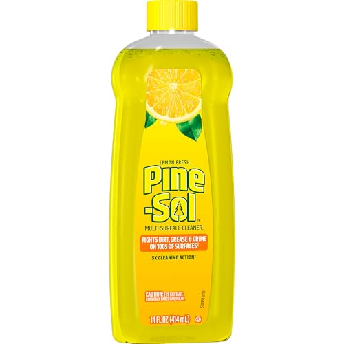 Pine-Sol Multi-Surface Cleaner, Lemon Fresh, 14 Fluid Ounces (Pack May vary)