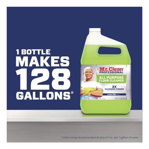 Mr. Clean 2621 Low-Suds Finished Floor Cleaner - 3 / CS