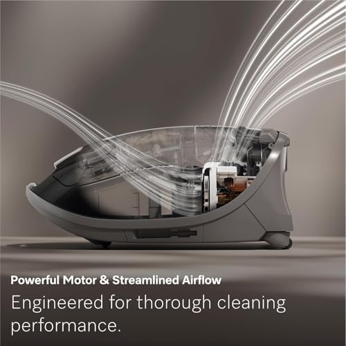 Miele Guard S1 Electro Bagged Canister Vacuum Cleaner, AirClean Plus Filtration, SEB 217-3 Electrobrush & SBB 300-3 Parquet Twister, 1200W Powerful Suction, Compact & Lightweight, Casa Grey