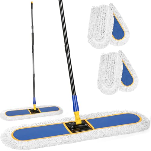 SOBONNE 24" Large Commercial Dust Mop for Floor Cleaning