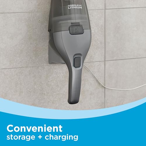 BLACK+DECKER dustbuster Handheld Vacuum, 8V Cordless, Hand Vacuum for Quick Cleanup with Crevice Tool and Washable Filter (HNVC220BCZ01)