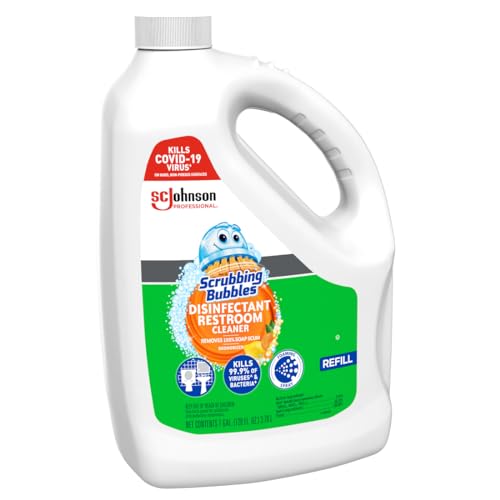 SC Johnson Professional Scrubbing Bubbles Disinfectant Restroom Cleaner, 128oz / Case Qty 4