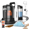 Ailltopd Portable Spot Cleaner Machine for Carpet and Upholstery, 15Kpa Handheld Spot Cleaner & Carpet Extractor for Pet, Car, Stars, Couch, Furniture, with Dual BrushHeads and Carpet Cleaner Solution