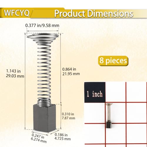 2610024715 Carbon Brush Sets Compatible with Dremel 4200 Rotary Tool (8 pcs)